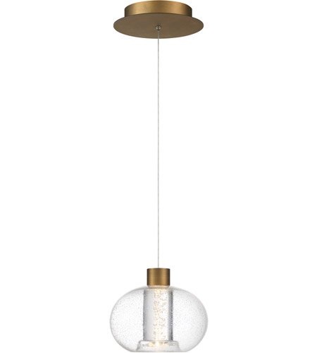 【WAC LIGHTING】ミニペンダントライト「Crater」1灯（L210×W210×H171mm）