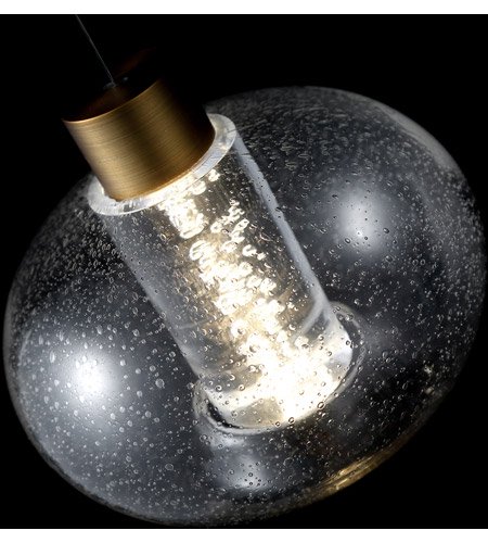 【WAC LIGHTING】ミニペンダントライト「Crater」1灯（L210×W210×H171mm）