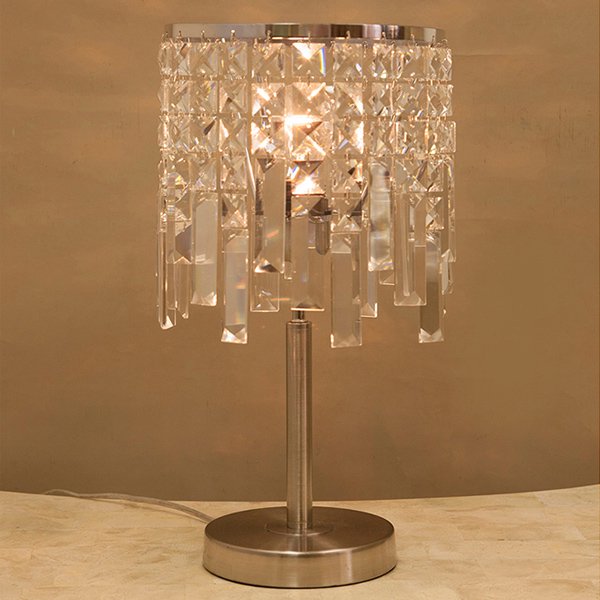 クリスタルテーブルランプ1灯「TEDY」（φ215×H395mm）