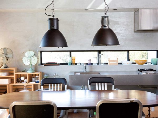 【HERMOSA】ペンダントライト「HUNT LAMP」1灯・SX（W360×H450mm）