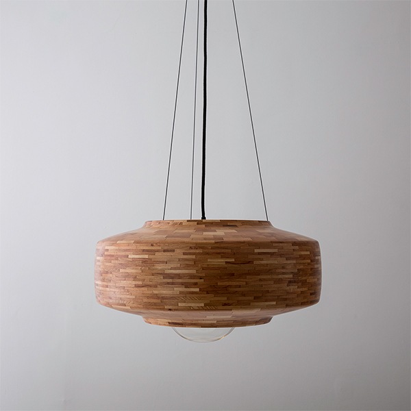 【WorkOf】アメリカ・デザイン照明 ペンダントライト「STACKED Saucer Pendant Light」1灯（φ559×H242mm）