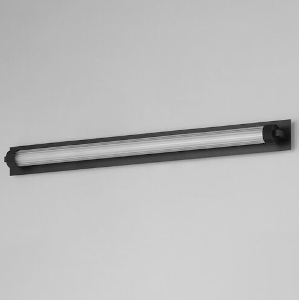 【ET2】アメリカ・LEDウォールライト「Doric」ブラック（W762×D77×H121mm）