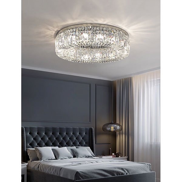 クリスタルシーリングライト・クローム（φ500・φ600・φ800・φ1000mm