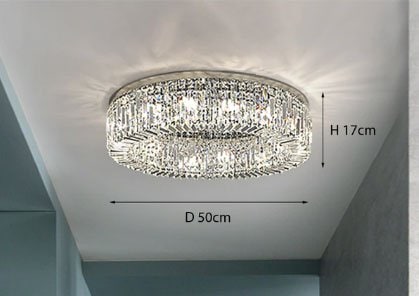 クリスタルシャンデリアシーリングライト クリスタルシーリングライト