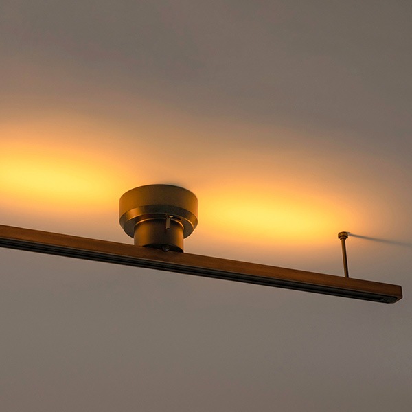 ライティングダクトレール照明「LIGHTING DUCT RAIL with LED」ブラック（W1100×D140×H160mm）【業販対象外】