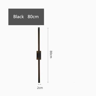 【8台在庫有！W1000mmのみ】インテリア照明 ウォールライト・バーライト・ブラック（W600／W800／W1000mm）LED照明