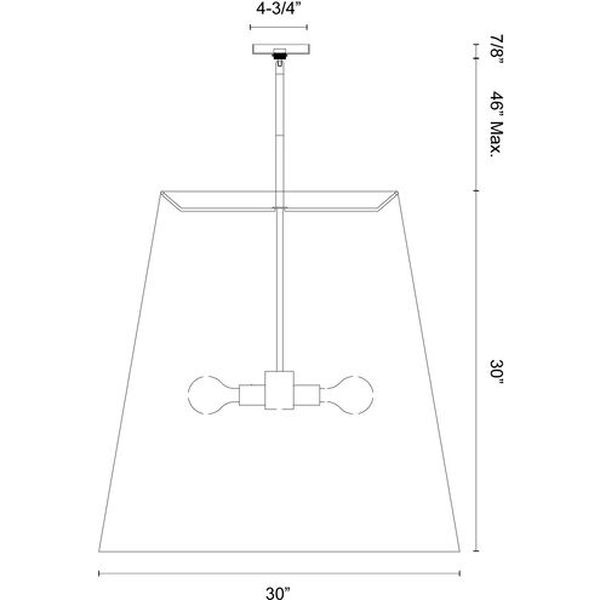 【Alora】アメリカ  デザイン照明ペンダントライト 「Calor」 3灯 ブラック×ゴールド/ブラス（W762×H762mm）