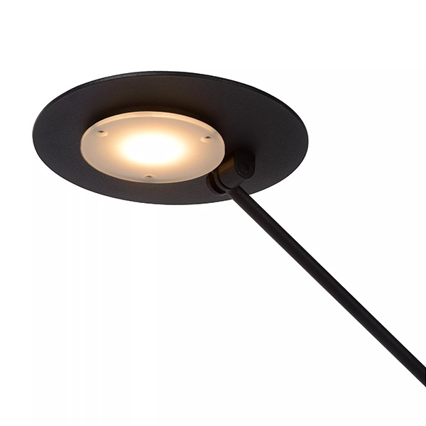 【LUCIDE】ベルギー テーブルライト「ANSELMO」Black（φ180×H500mm）