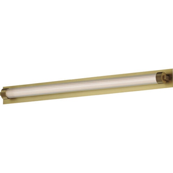 【ET2】アメリカ・LEDウォールライト「Doric」ゴールド（W762×D77×H121mm）