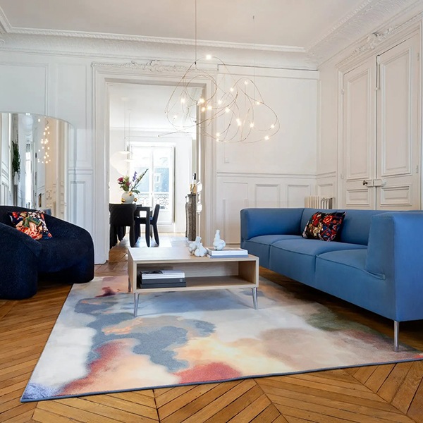 デザイン照明 LEDペンダントライト ゴールド/シルバー(W800/1200/1500×H650mm)