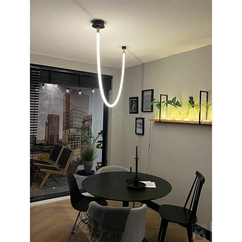 【MARETTI】オランダ・ペンダントライト 1灯「ROPE」(2000mm)