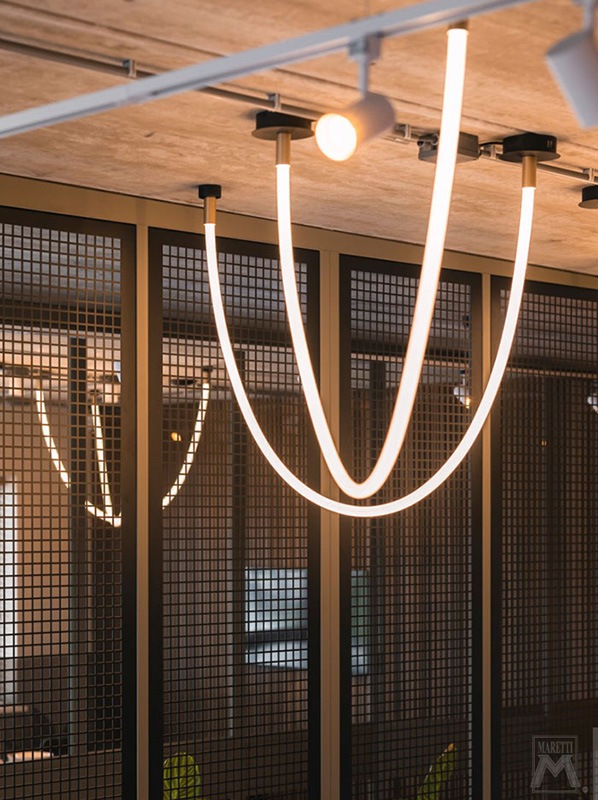 【MARETTI】オランダ・ペンダントライト 1灯「ROPE」(2000mm)