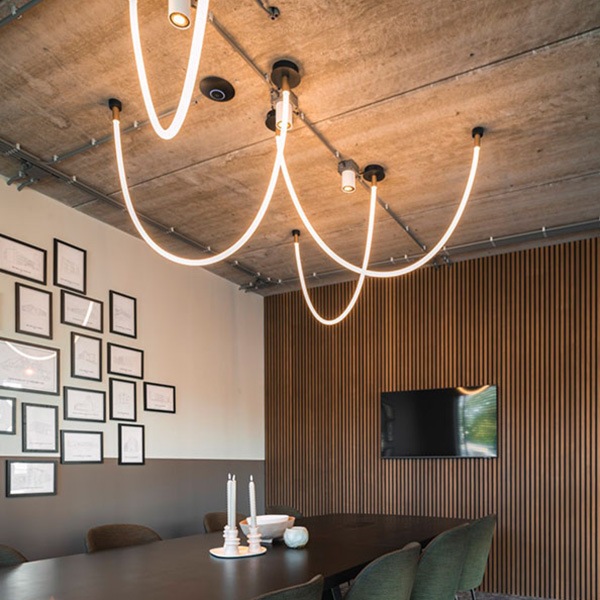 【MARETTI】オランダ・ペンダントライト 1灯「ROPE」(2000mm)