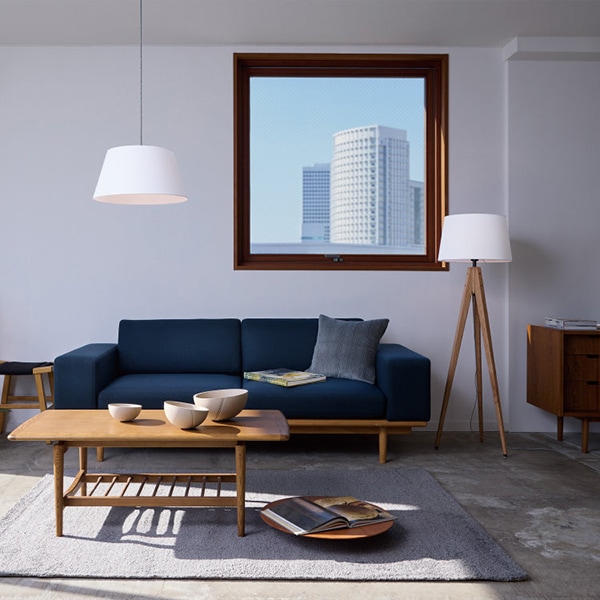 カプチーノフロアランプ「Cappuccino-floor lamp」1灯 ホワイト