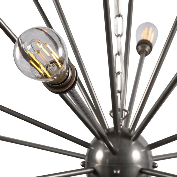 【Mullan】アイルランド・「NAGANO」スプートニクシャンデリア29灯(φ1180mm)