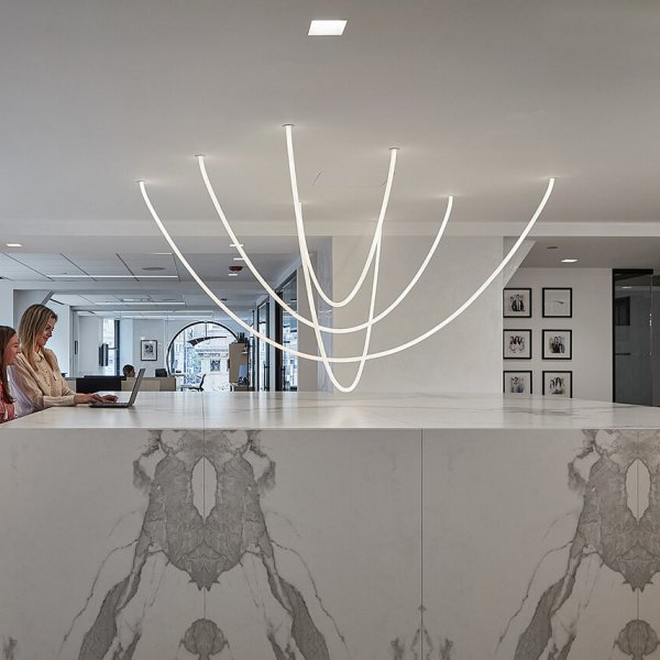 【LUKE LAMP】※お問い合わせ照明TracerLoopLayout:TLL-FM-4L-150-SB-27-UNI-DR