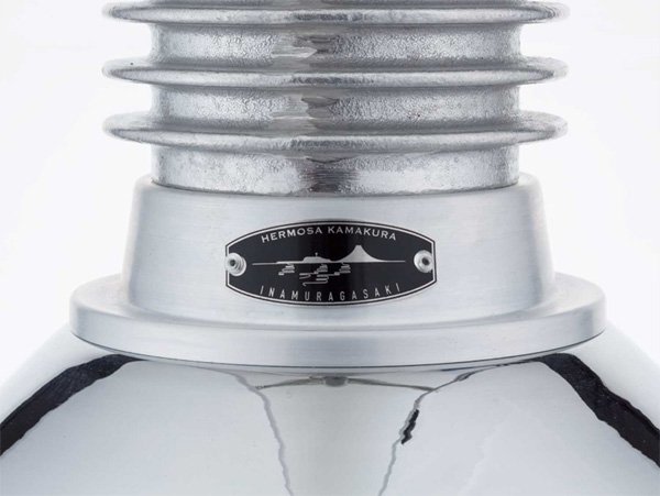 【HERMOSA】ペンダントライト「BYRON LAMP」1灯・SV（W360×H450mm）