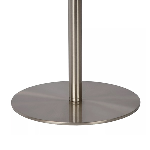 【LUCIDE】ベルギー テーブルライト「ANSELMO」Satin Chrome(φ180×H500mm)