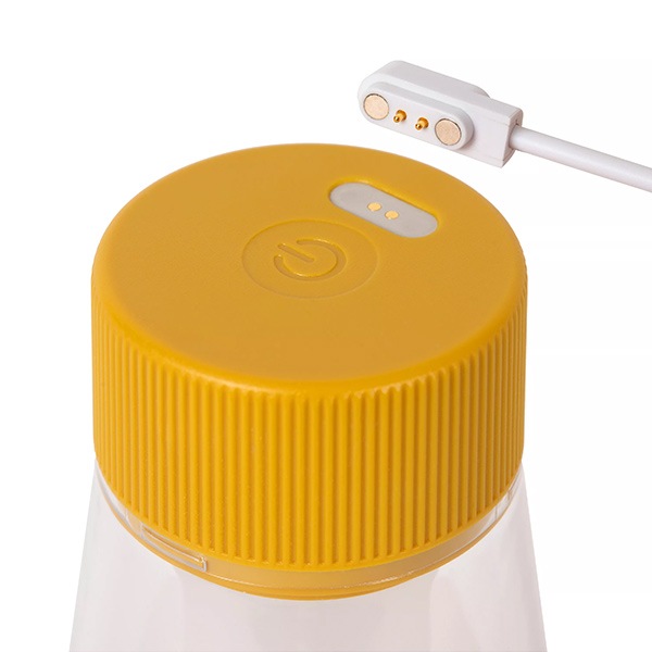 【LUCIDE】ベルギー 充電式テーブルライト「LORALI」Ocher Yellow（φ77×H160mm）