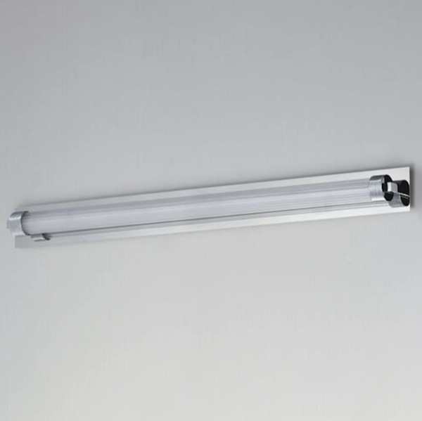 【ET2】アメリカ・LEDウォールライト「Doric」シルバー(W762×D77×H121mm)