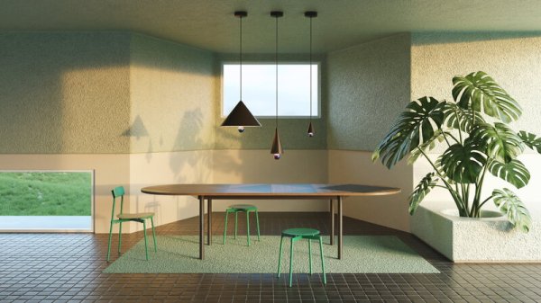 【Petite Friture】北欧デザイン照明「Cherry LED pendant, mini XS, black」ペンダントライト(Φ93×H170mm)