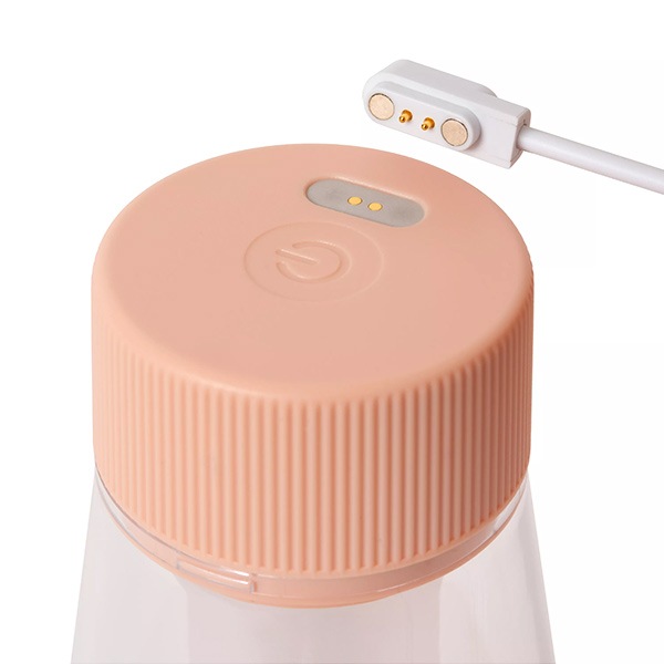 【LUCIDE】ベルギー 充電式テーブルライト「LORALI」Pink（φ77×H160mm）