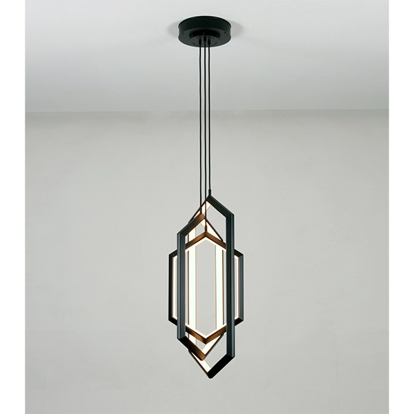 【WorkOf】アメリカ・デザイン照明 ペンダントライト「ORBIS VX31」（W356×D356×H788mm）