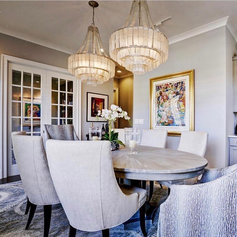 【CURREY】アメリカ・シャンデリア 7灯「Vintner」ホワイト（φ692×H1003mm）