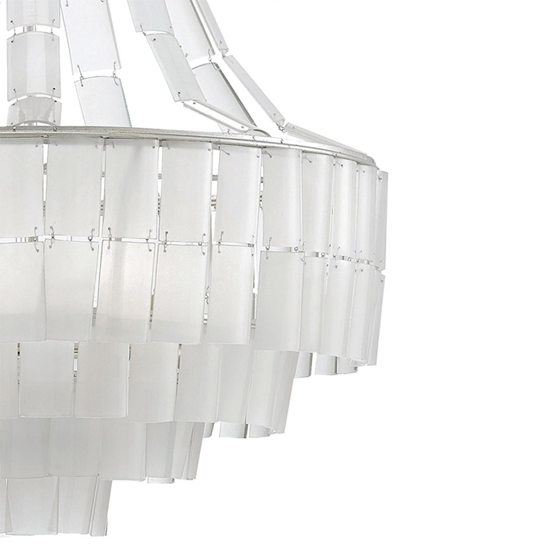 【CURREY】アメリカ・シャンデリア 7灯「Vintner」ホワイト（φ692×H1003mm）