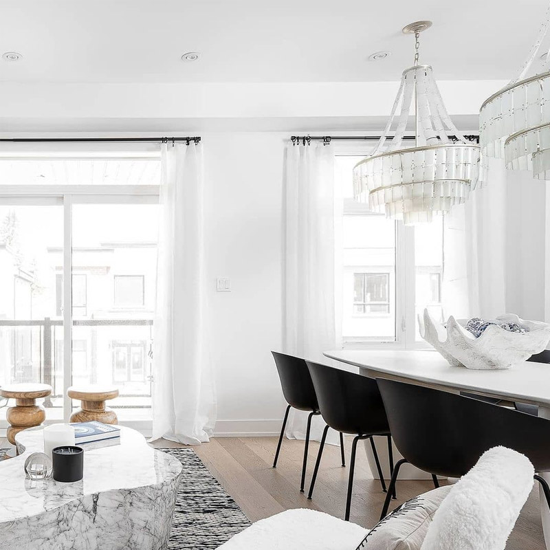 【CURREY】アメリカ・シャンデリア 7灯「Vintner」ホワイト（φ692×H1003mm）