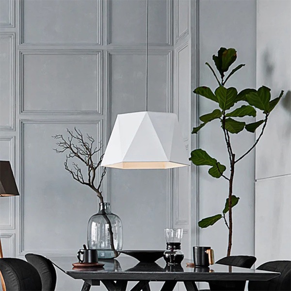 エスプレッソ2ペンダント「Espresso 2」1灯　ホワイト・ブラウン（φ520×H300mm）