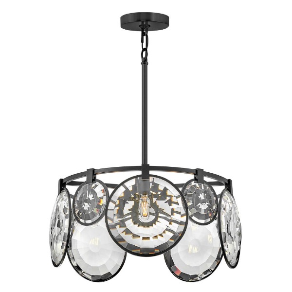 【HINKLEY】LEDコンバーチブルシャンデリアライト「Nala」5灯(W553×H274-1163mm)