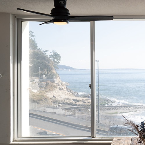 【HERMOSA】バル ウッド シーリングファン「BAR WOOD CEILING FAN」全5色（W1067×H295mm）