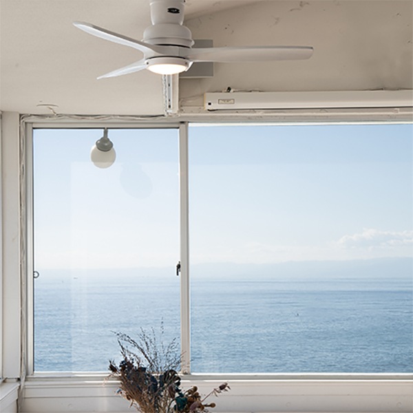 【HERMOSA】バル ウッド シーリングファン「BAR WOOD CEILING FAN」（W1067×H295mm）