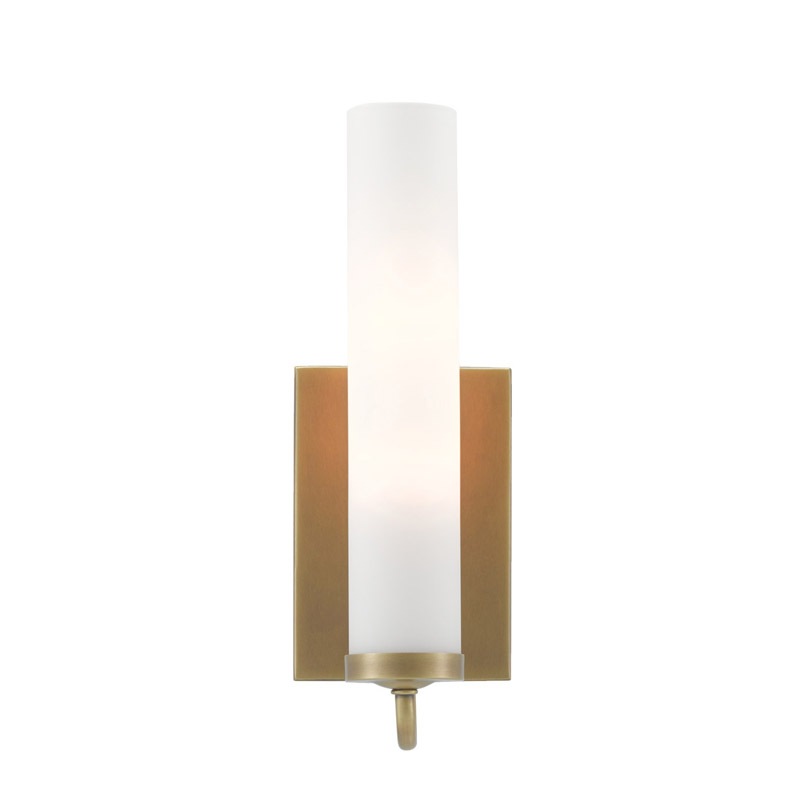 【CURREY】アメリカ・ウォールライト 1灯「Brindisi」ゴールド（W110×D130×H320mm）