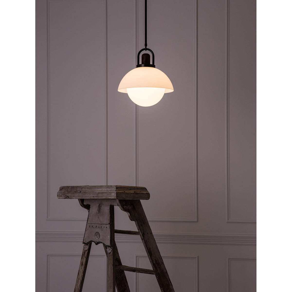 【ALLIED MAKER】 アメリカ・インテリア照明「Glass Arc Dome 14