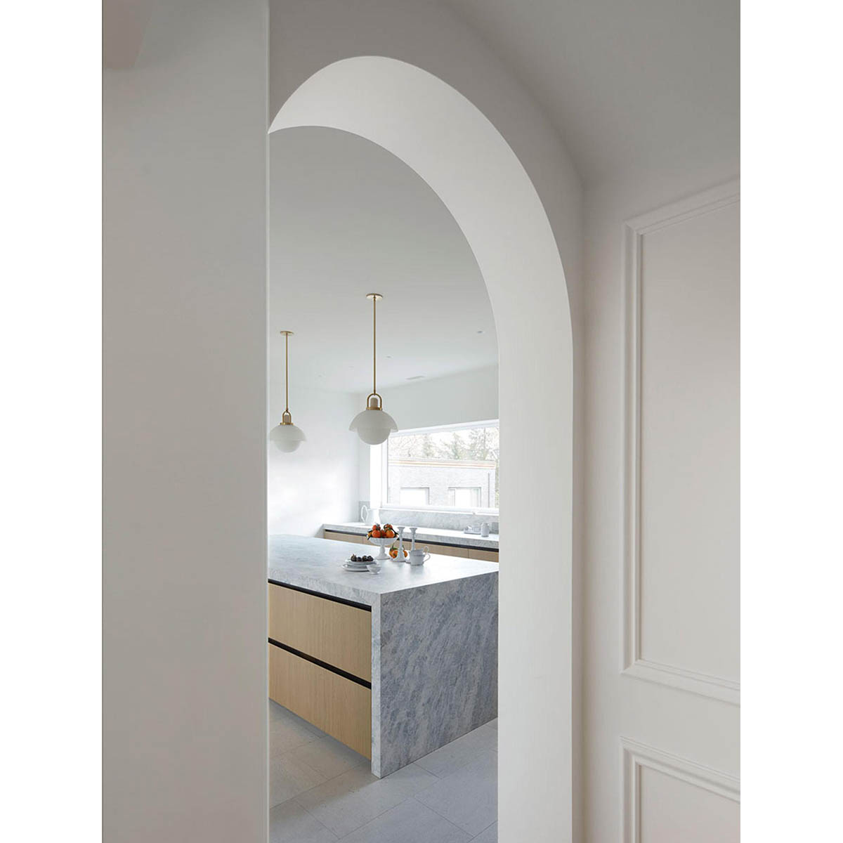 【ALLIED MAKER】 アメリカ・インテリア照明「Glass Arc Dome 14