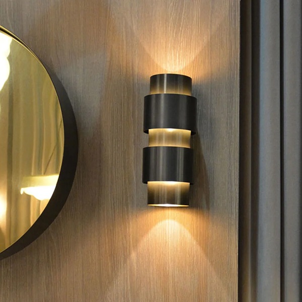 【CTO Lighting】イギリス・デザイン照明「Ring」ウォールライト　ブロンズ（W120×H300mm）