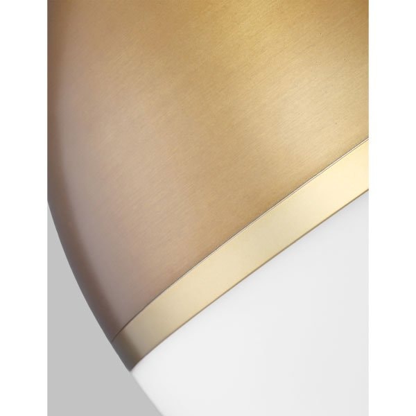 【TECH LIGHTING】アメリカ・ボール型ペンダントライト「AKOVA」1灯Aged Brass/Bright Bass(φ350mm)