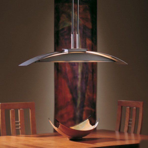 Hubbardton Forge】アメリカ・デザインシャンデリア4灯「Bent Plane 