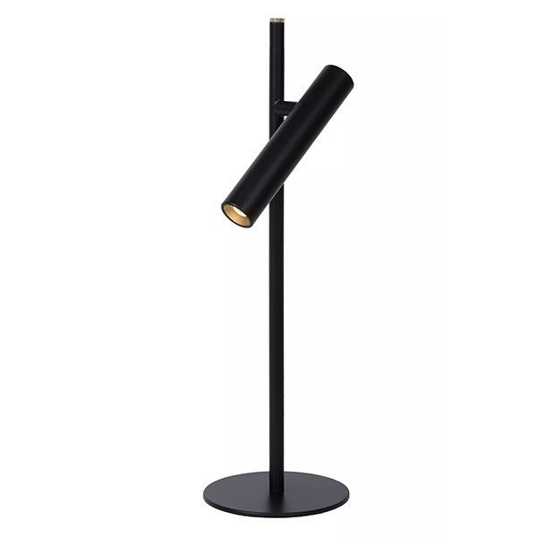 【LUCIDE】ベルギー テーブルライト「PHILON」Black（φ130×H420mm）