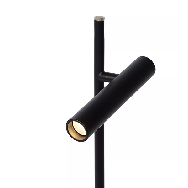【LUCIDE】ベルギー テーブルライト「PHILON」Black（φ130×H420mm）