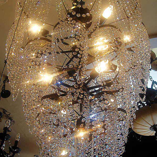 【ALABASTER】チェコクリスタル シャンデリア 17灯(W800×H930mm)