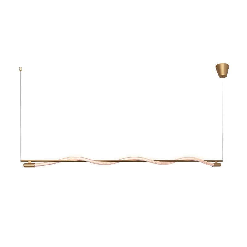 【MARETTI】オランダ・ペンダントライト 1灯「ROPE」(W1600mm)