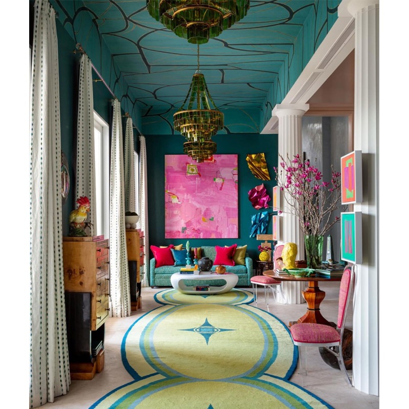 【CURREY】アメリカ・シャンデリア 7灯「Vintner」グリーン(φ692×H1003mm)