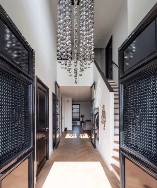 【Richmond Interiors】オランダ・インテリア照明「Milou」 11灯 オーバル（W1200×D1700×H3400mm）