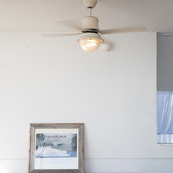 【HERMOSA】ヴェニスシーリングファン 2灯「VENICE CEILING FAN」全2色（W1065×H465mm）