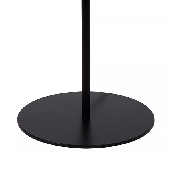 【LUCIDE】ベルギー フロアリーディングライト「PHILON」Black（φ230×H1400mm）