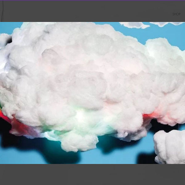 【WorkOf】アメリカ・デザイン照明 ペンダントライト「Speaker Cloud」（W610×D381×H356mm）