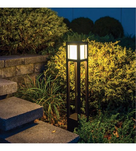 【WAC LIGHTING】パスウェイライト「Tower」1灯（L127×W127×H762mm）